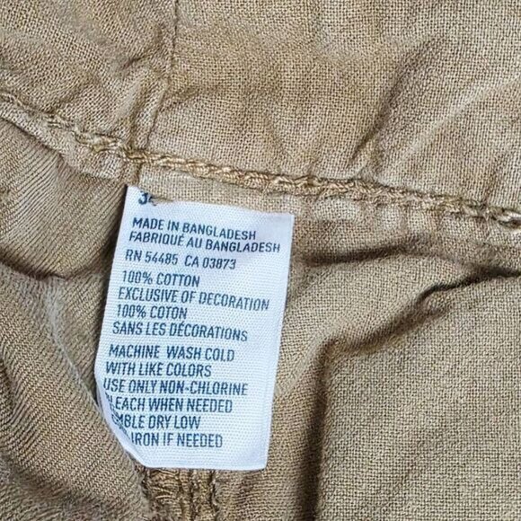 American Eagle Classic Khaki Shorts Size 34 Cotton - Picture 7 of 10